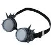 Angel Clothing All Steampunk Accessories Steampunk Spike Goggles Antique Silver