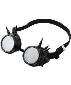 Steampunk Goggles All Steampunk Accessories Steampunk Spike Goggles Black