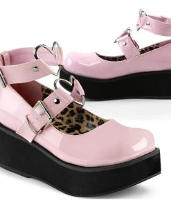All Footwear Demonia SPRITE 02 Shoes Pink