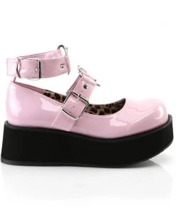All Footwear Demonia SPRITE 02 Shoes Pink