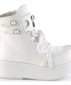 Demonia SPRITE-70 Boots White All Footwear