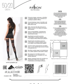 Passion Lingerie Passion Nocciola Brown Hold-Ups ST024