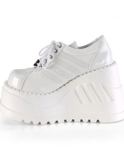 All Footwear Demonia STOMP 08 Shoes White