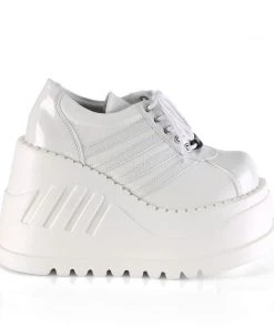 All Footwear Demonia STOMP 08 Shoes White