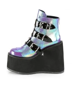Gothic Boots Demonia SWING 105 Boots Purple