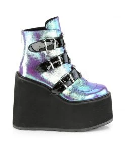 Gothic Boots Demonia SWING 105 Boots Purple