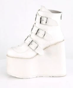 Demonia SWING 105 Boots White All Footwear 10 Demonia SWING 105 Boots White All Footwear