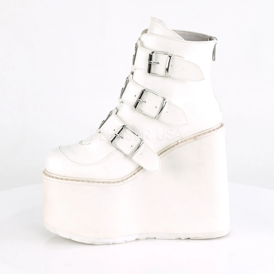 Demonia SWING 105 Boots White All Footwear 5 Demonia SWING 105 Boots White All Footwear