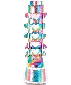 Demonia SWING 230 Boots Rainbow Ladies Fetish Boots