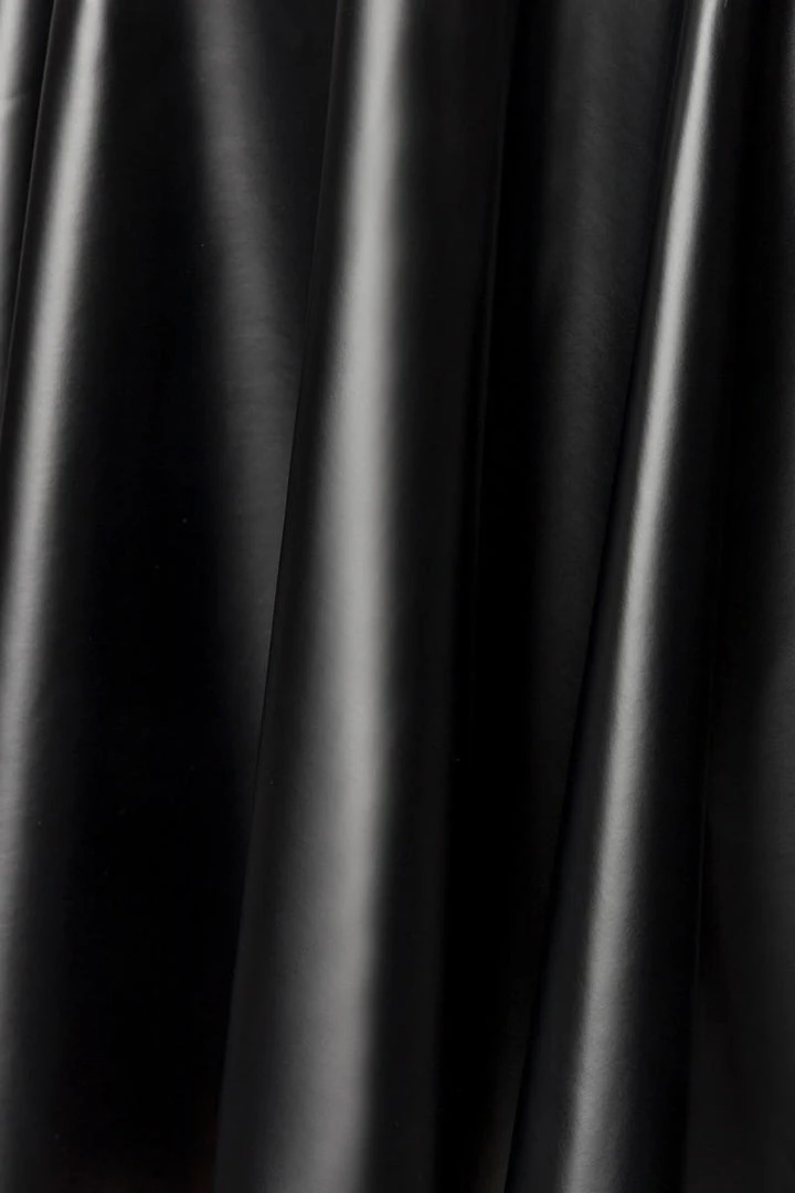 Saresia Harness Flared Mini Wetlook Dress 6 Saresia Harness Flared Mini Wetlook Dress