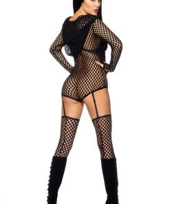 Saresia Mesh Outfit Ladies Fetish Clothing