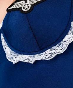 Ladies Fetish Clothing Saresia RolePlay Retro Stewardess Costume