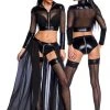 Saresia Transparent Black Gogo Set