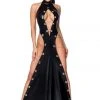 Ladies Fetish Clothing Saresia Wetlook Maxi Dress