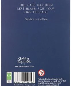 Something Different Scorpio Zodiac Necklace Card