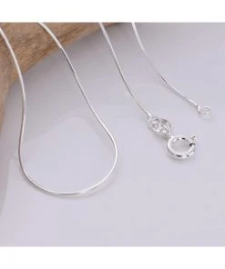 Seventh Sense 925 Silver Snake Chain