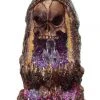 Puckator Skull Crystal Cave LED Backflow Incense Burner