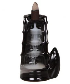 Something Different Split Bamboo Fountain Backflow Incense Burner All Homeware