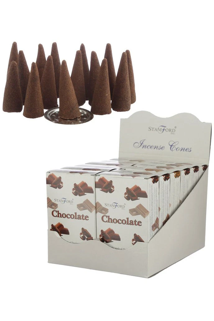 Puckator All Homeware Stamford Chocolate Incense Cones 3 Puckator All Homeware Stamford Chocolate Incense Cones