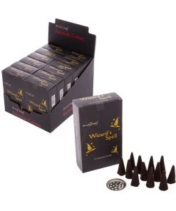 Puckator All Homeware Stamford Wizard Black Incense Cones