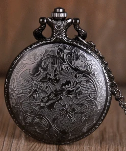 Pocketwatches Steampunk Gunmetal Octopus Pocket Watch
