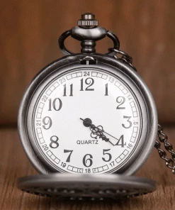 Pocketwatches Steampunk Gunmetal Octopus Pocket Watch