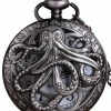 Pocketwatches Steampunk Gunmetal Octopus Pocket Watch 1 Pocketwatches Steampunk Gunmetal Octopus Pocket Watch