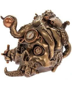 Steampunk Fantasy Steampunk Oceanic Cyborg Octopus Skull Steampunk Homeware