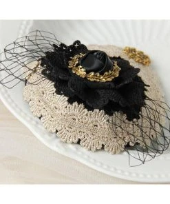Gothic Hair Accessories Steampunk Hats Steampunk Teardrop Fascinator