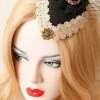 Gothic Hair Accessories Steampunk Hats Steampunk Teardrop Fascinator