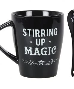 Something Different Kitchen Stirring Up Magic Mug And Spoon Set