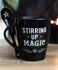 Something Different Kitchen Stirring Up Magic Mug And Spoon Set