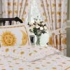 My Home Sun And Moon Curtains White Bedroom