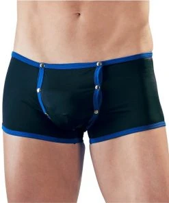 Svenjoyment Black Blue Shorts (S) Mens Fetish Clothing