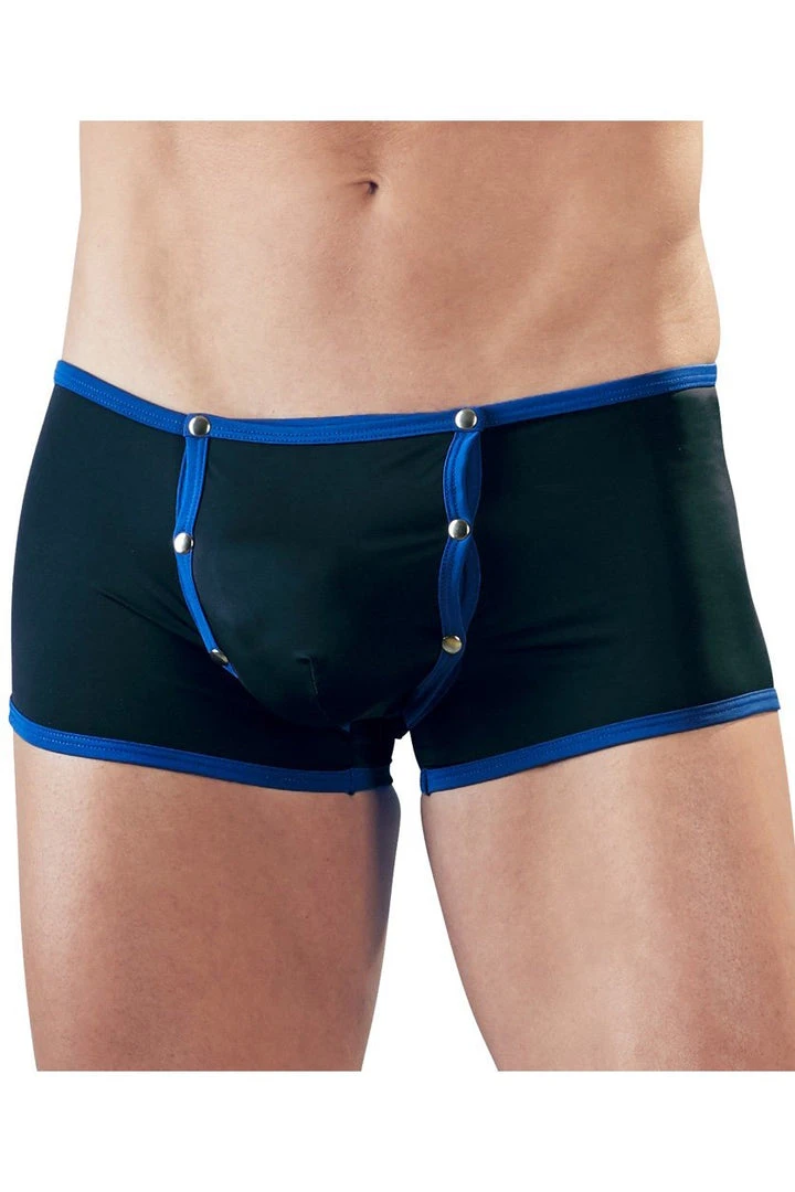 Svenjoyment Black Blue Shorts (S) Mens Fetish Clothing 3 Svenjoyment Black Blue Shorts (S) Mens Fetish Clothing