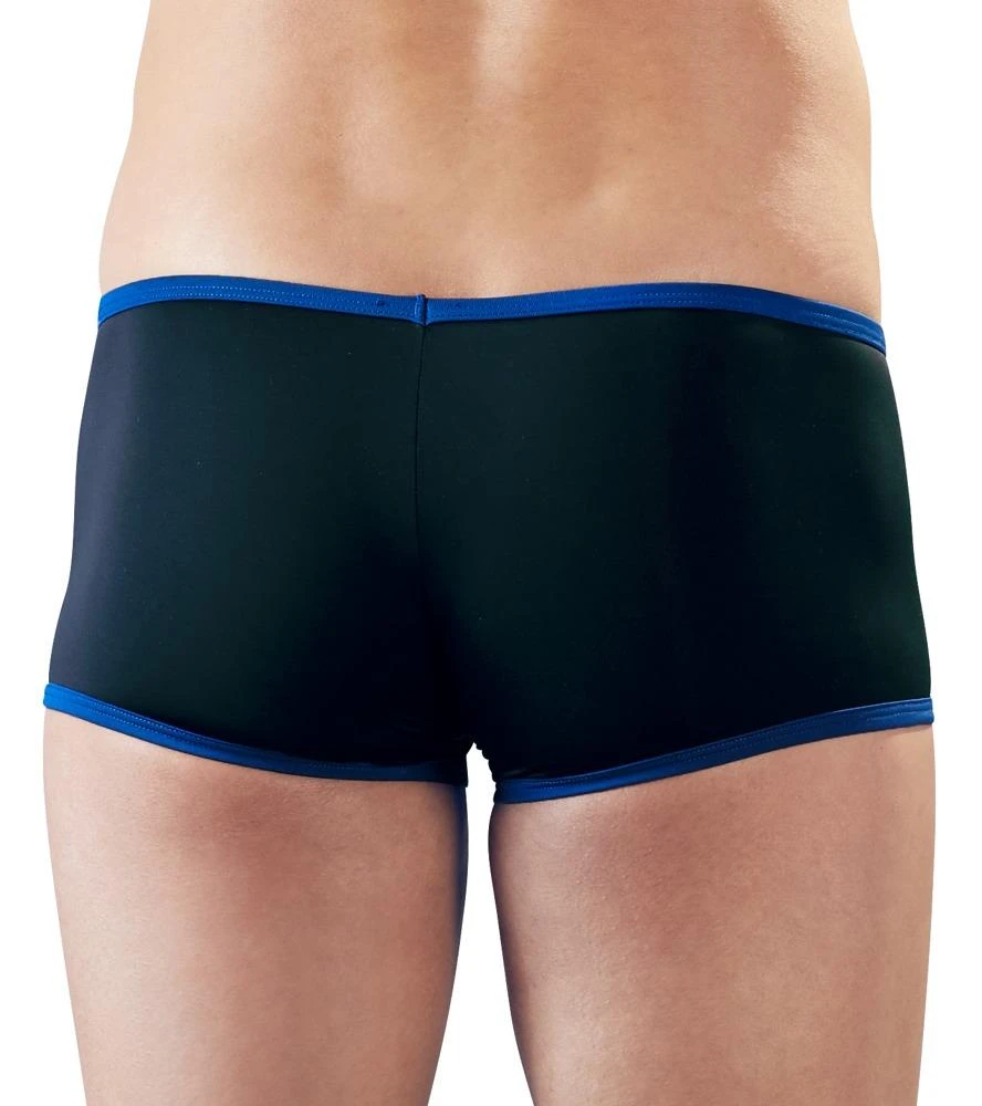 Svenjoyment Black Blue Shorts (S) Mens Fetish Clothing 7 Svenjoyment Black Blue Shorts (S) Mens Fetish Clothing