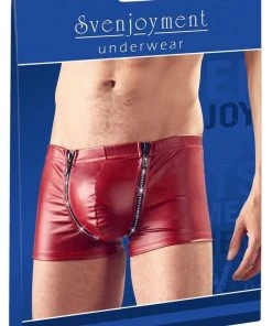 Svenjoyment Red Zip Pants Mens Fetish Clothing 13 Svenjoyment Red Zip Pants Mens Fetish Clothing