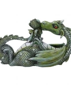 Nemesis Now All Homeware Sweetest Moment Dragons Green