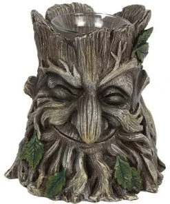 Something Different All Homeware Green Man Candle Holder