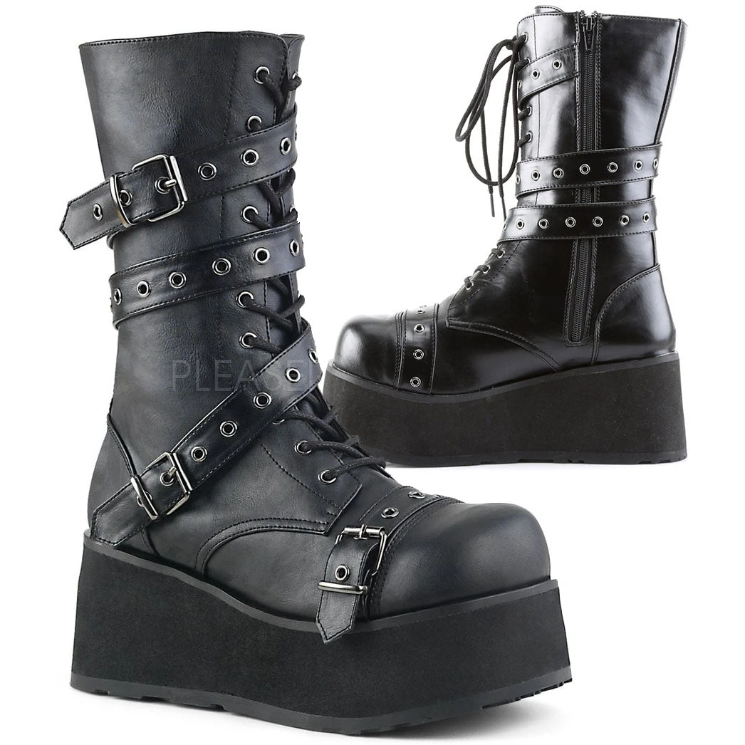 Gothic Boots Demonia TRASHVILLE 205 Boots 9 Gothic Boots Demonia TRASHVILLE 205 Boots