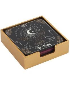 Something Different Tarot Card Coaster Set