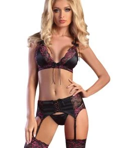 Livia Corsetti Terrylyn Lingerie Set Black Lingerie Sets