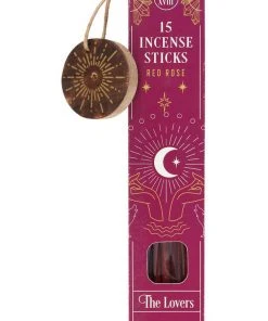 Something Different Incense Sticks / Holders The Lovers Red Rose Incense Sticks