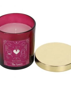 Something Different The Lovers Red Rose Tarot Candle Spell Candles