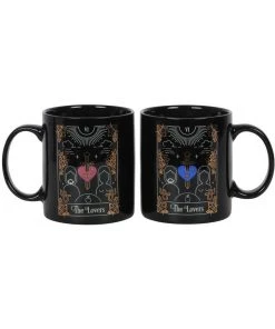 Something Different Kitchen The Lovers Tarot Couples Mug Set