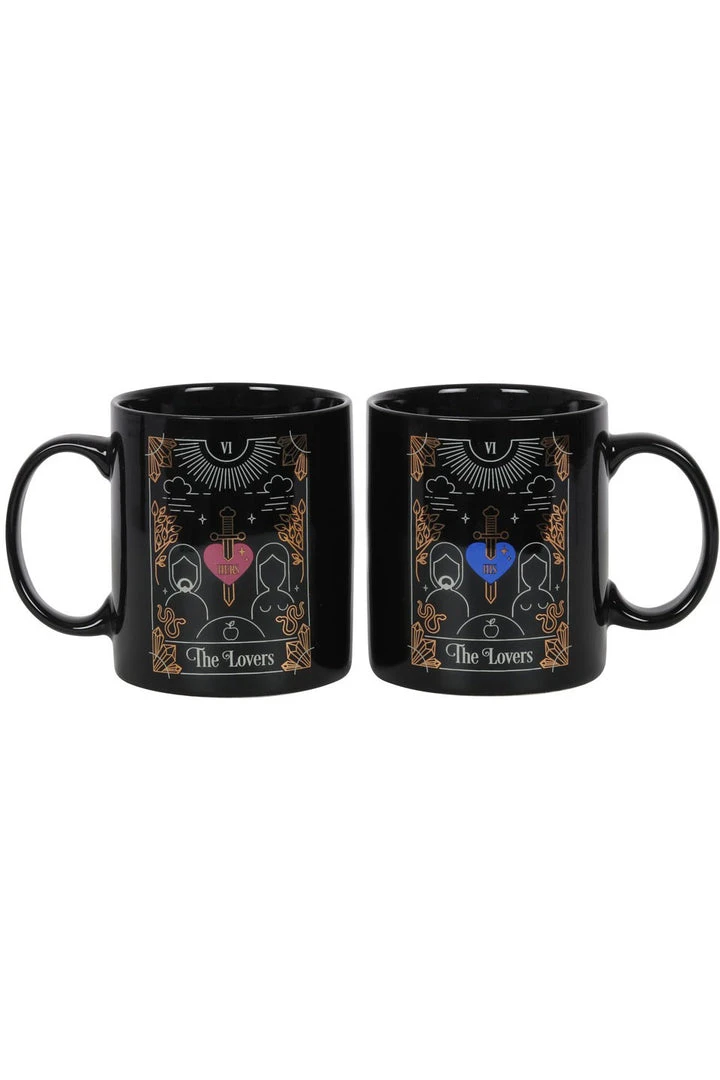 Something Different Kitchen The Lovers Tarot Couples Mug Set 3 Something Different Kitchen The Lovers Tarot Couples Mug Set