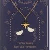 Something Different The Star Tarot Necklace On Greeting Card