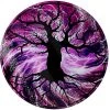 Grind The Tree Of Life Glass Chopping Board
