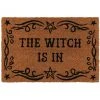 Something Different The Witch Is In Door Mat Front Door & Hallway
