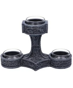 Nemesis Now Thors Hammer Tea Light Holder Viking